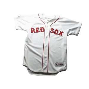  Boston Redsox Youth Replica MLB Game Jersey by Majestic 