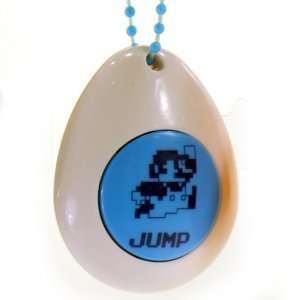 Marios 8 Bit Sound Drop Gashapon   Jump (2 Keychain 