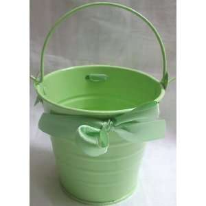   Pail with Bow, Party Supply, Baby Shower, Favour 