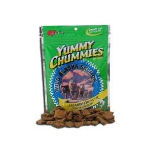  4oz Yummy Chummies Crunchy Alaskan Salmon Treats Pet 