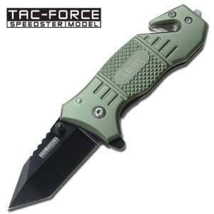  Tac Force Assisted Open Small Rescue Knife / Army 