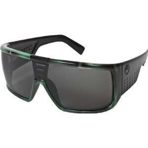   Domo Sunglasses   Green Stripe Frame/Grey Lens   720 2027 Automotive