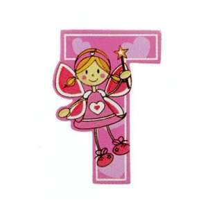    Self Adhesive Wooden Fairy Letter T by The Toy Workshop Baby