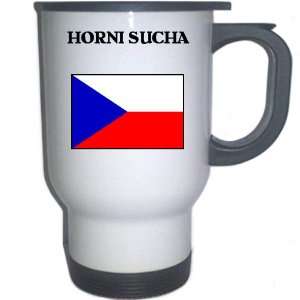  Czech Republic   HORNI SUCHA White Stainless Steel Mug 