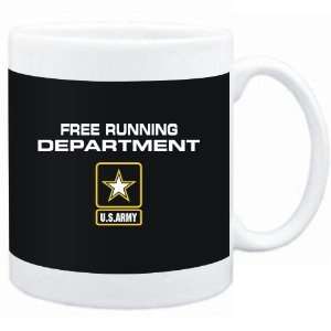   Mug Black  DEPARMENT US ARMY Free Running  Sports