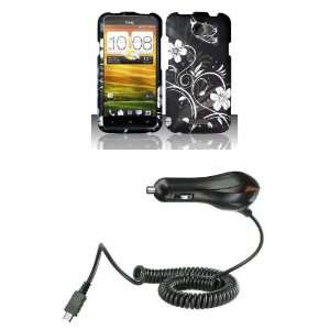  HTC One X (AT&T) Premium Combo Pack   Silver Butterfly and 