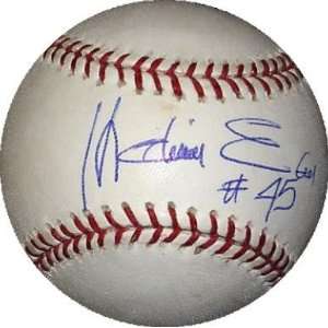  Kelvim Escobar Autographed Baseball