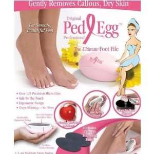  Limited Edition Ped Egg Foot File   Pink Beauty