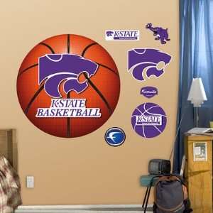  Kansas State Wildcats Basketball Logo Fathead NIB 