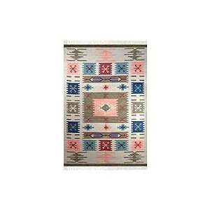  Wool rug, Code India (4x6)