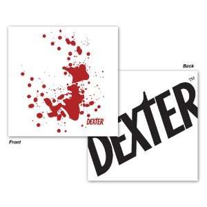  Dexter Blood Spatter Decal [5 x 5] Automotive