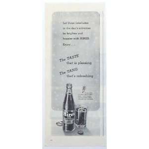  1944 Hires Root Beer Taste Tang Print Ad
