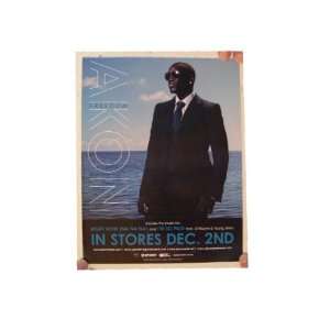  Akon Window Slick Poster Freedom 