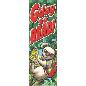 GDay to Read Bookmarks Pack of 200
