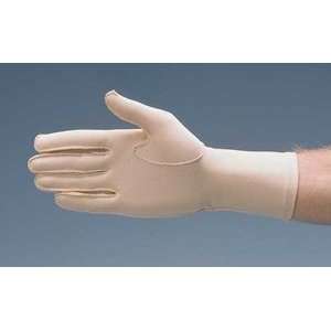    Large, Open finger glove, shoulder length