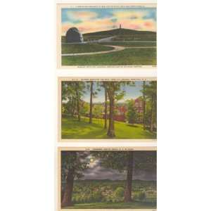  3 Vintage postcards, Lot #101208.4, from North Carolina $5 
