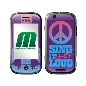  MusicSkins MS SIL20052 Motorola Cliq