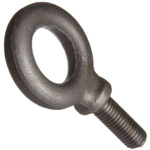 Jergens 18505 Shoulder Eye Bolt with Mill Finish, C 1030 Forged Steel 
