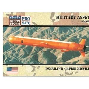   MILITARY ASSET TOMAHAWK CRUISE MISSILE Card #215 