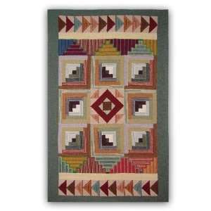    Country patterns, Rect Rug Small 33 x 52 In.