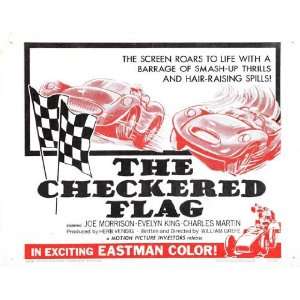 The Checkered Flag Movie Poster (22 x 28 Inches   56cm x 72cm) (1963 