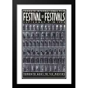  Toronto Film Festival 32x45 Framed and Double Matted Movie 