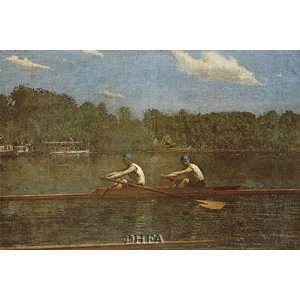  Biglin Brothers Racing by Thomas Eakins 11x8 Toys & Games