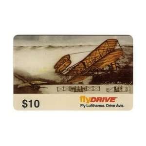 Collectible Phone Card $10. FlyDrive Fly Lufthansa. Drive Avis 
