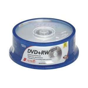  Office Depot 774 072 DVD+RW 4.7 GB (120min) 25 pack Electronics
