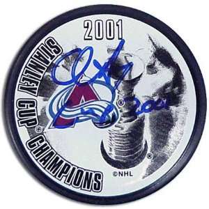  Chris Drury Colorado Avalanche Autographed Stanley Cup 