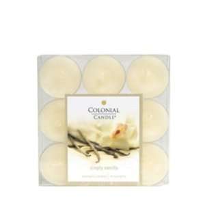   Tealights   Simply Vanilla (Colonial NC0109 1339)