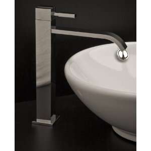  Lacava 1420 CR Deck mount single hole faucet in Polished 