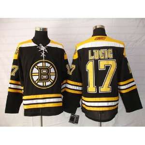   #17 Black NHL Boston Bruins Hockey Jersey Sz48
