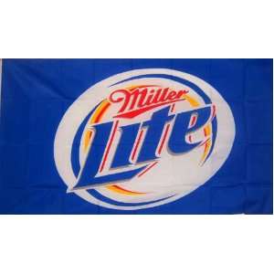  NEOPlex 3 x 5 Miller Light Beer Flag