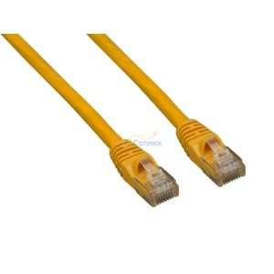  14ft Cat5e 350 MHz UTP Snagless Patch Cable, Yellow 