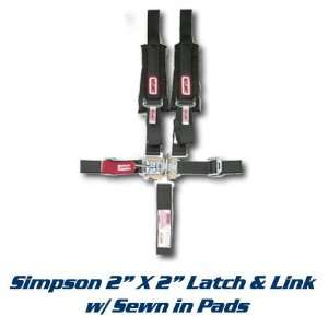  Simpson 5 Point Latch & Link Harness With Pads Automotive