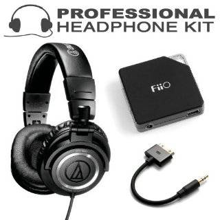 Audio Technica ATH M50S Professional Closed Back Studio Headphones 