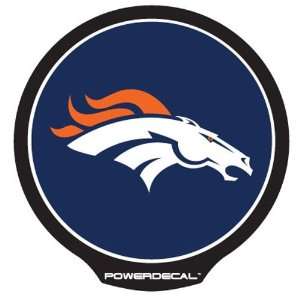 Denver Broncos Powerdecal Backlit LED Motion Sensing Automotive Decal