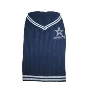  Dallas Cowboys Dog Sweater   Size Small 