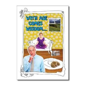  Funny Birthday Card Wisdom Humor Greeting Ron Kanfi 