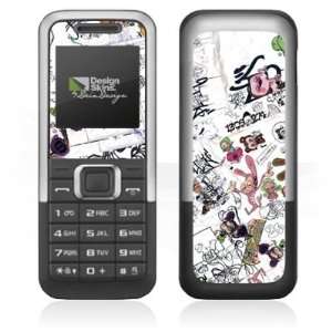  Design Skins for Samsung E1120   Aiko   Scarabocchi Design 