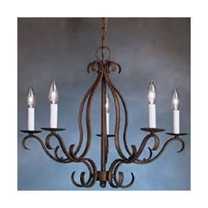   Tannery Bronze Portsmouth Chandeliers Mid Sized