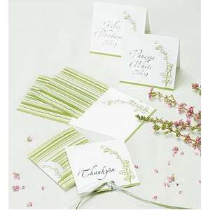  Lily of the Valley Single Fold/Place Cards (20 pcs per set 