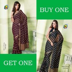 Exclusive partywear Designer Printed Sarees BUY 1 GET 1 saree1_promo