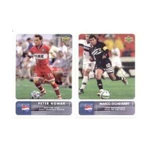 2000 Upper Deck MLS Pepsi Promotional Soccer Cards Set 