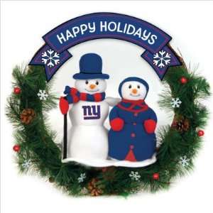   62222 NFL Olde World Wreath   New York Giants