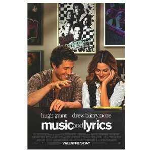  Music And Lyrics Original Movie Poster, 27 x 40 (2007 