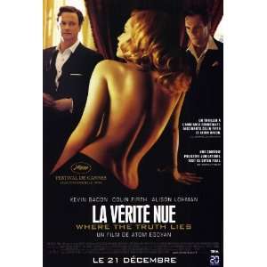  Where the Truth Lies (2005) 27 x 40 Movie Poster French 