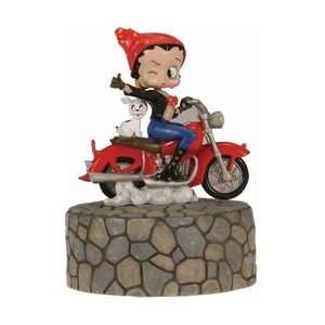  Sexy Betty Boop Rides Her Motorcycle, Plays California 