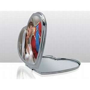  Elgate Royal Wedding Kiss Heart Compact Mirror